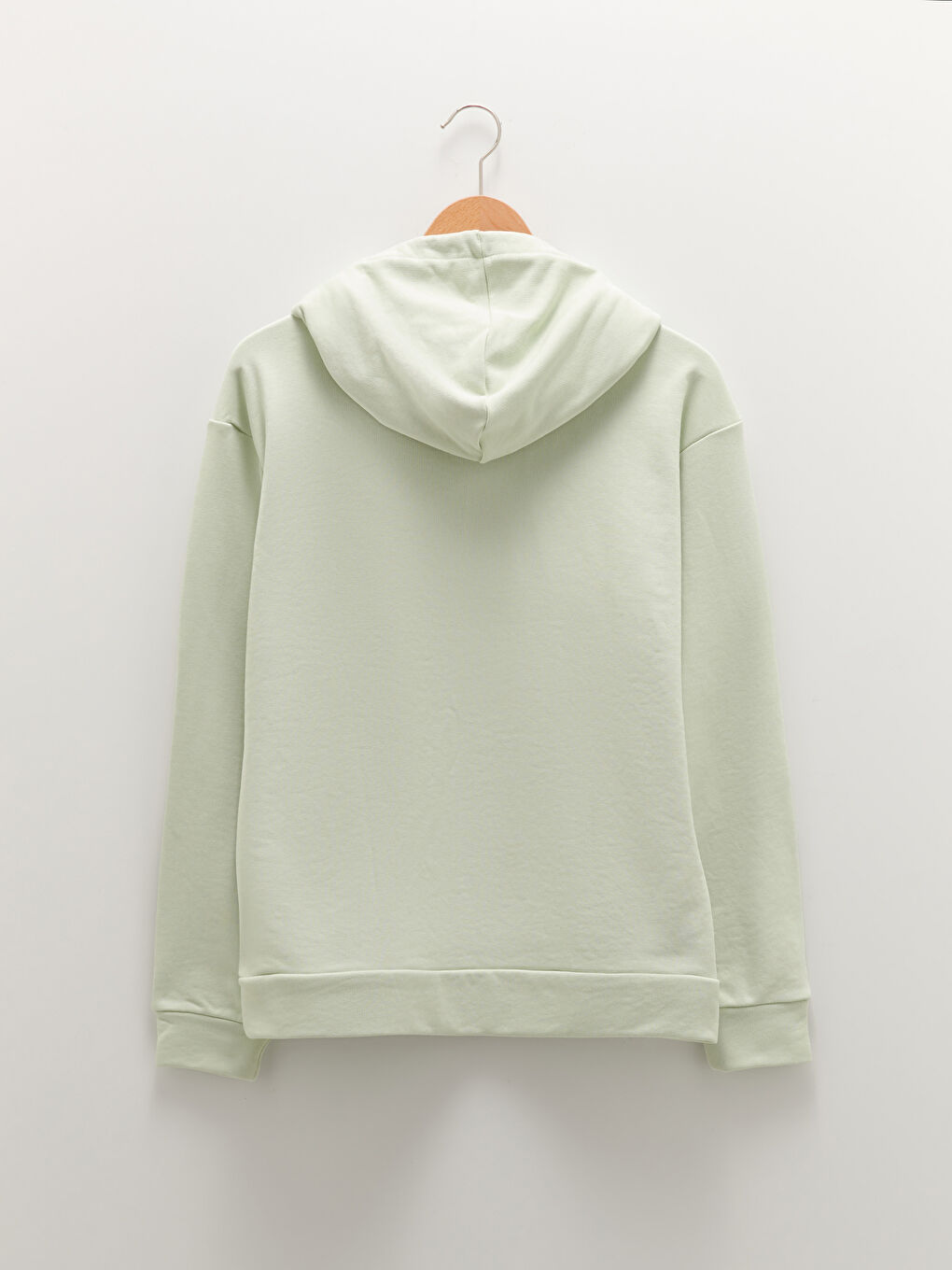 Sweatshirt à Capuche Brodé Manches Longues pour Femmes-11