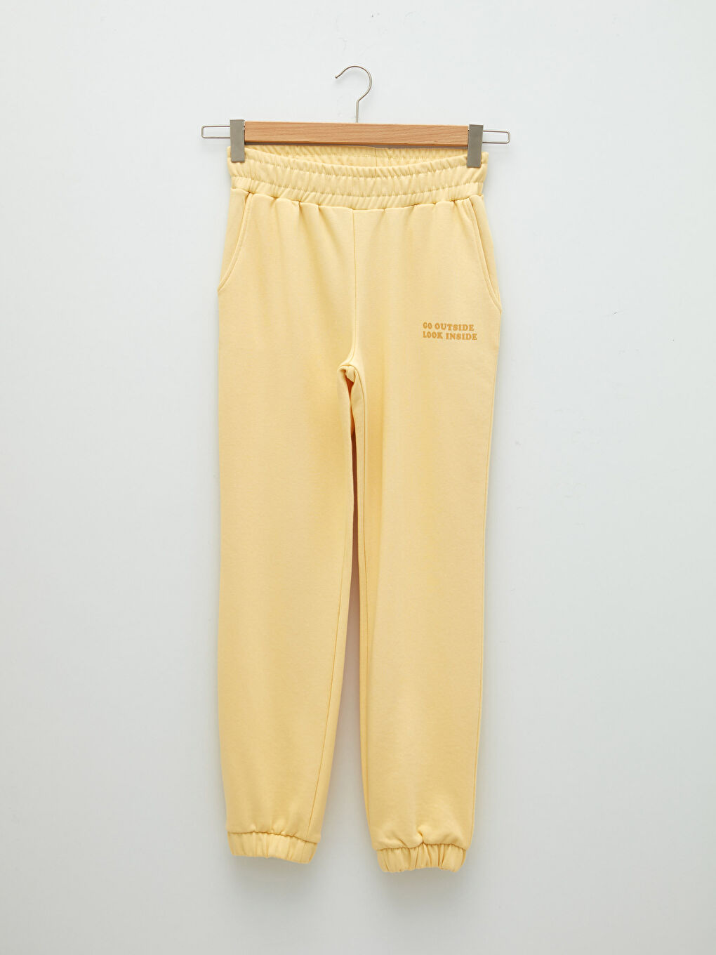 XSIDE Elastic Waist Printed Pocket Detailed Women's Jogger Sweatpants -W1DI03Z8-FRE