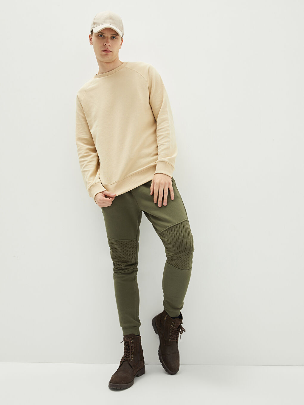 Slim Fit Men's Thick Jogger Sweatpants