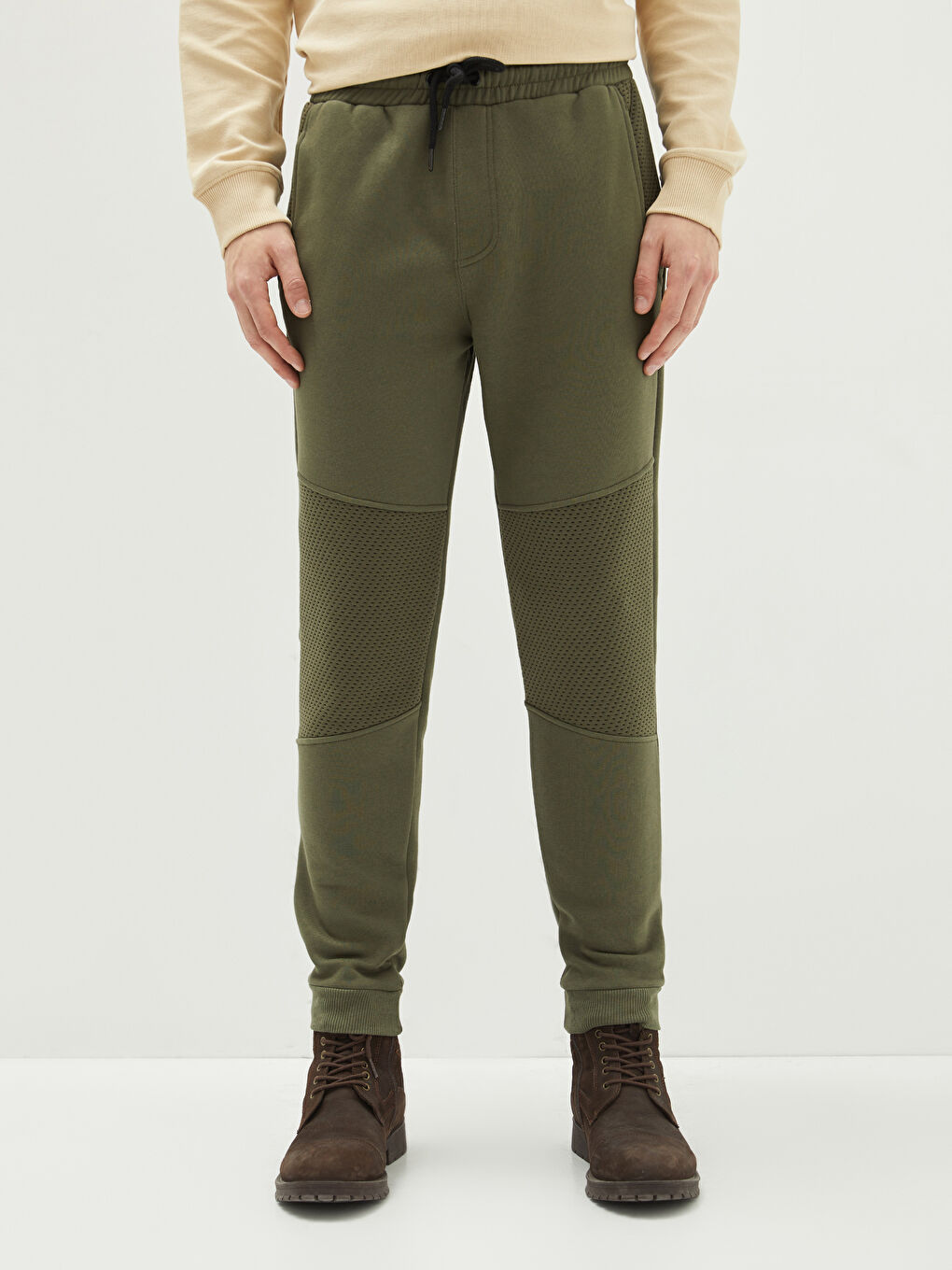 Slim Fit Men's Thick Jogger Sweatpants-3