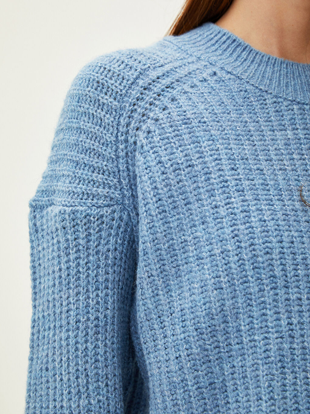 LCWAIKIKI Basic Half Turtleneck Women's Knitwear Sweater -W1DI45Z8-L9C