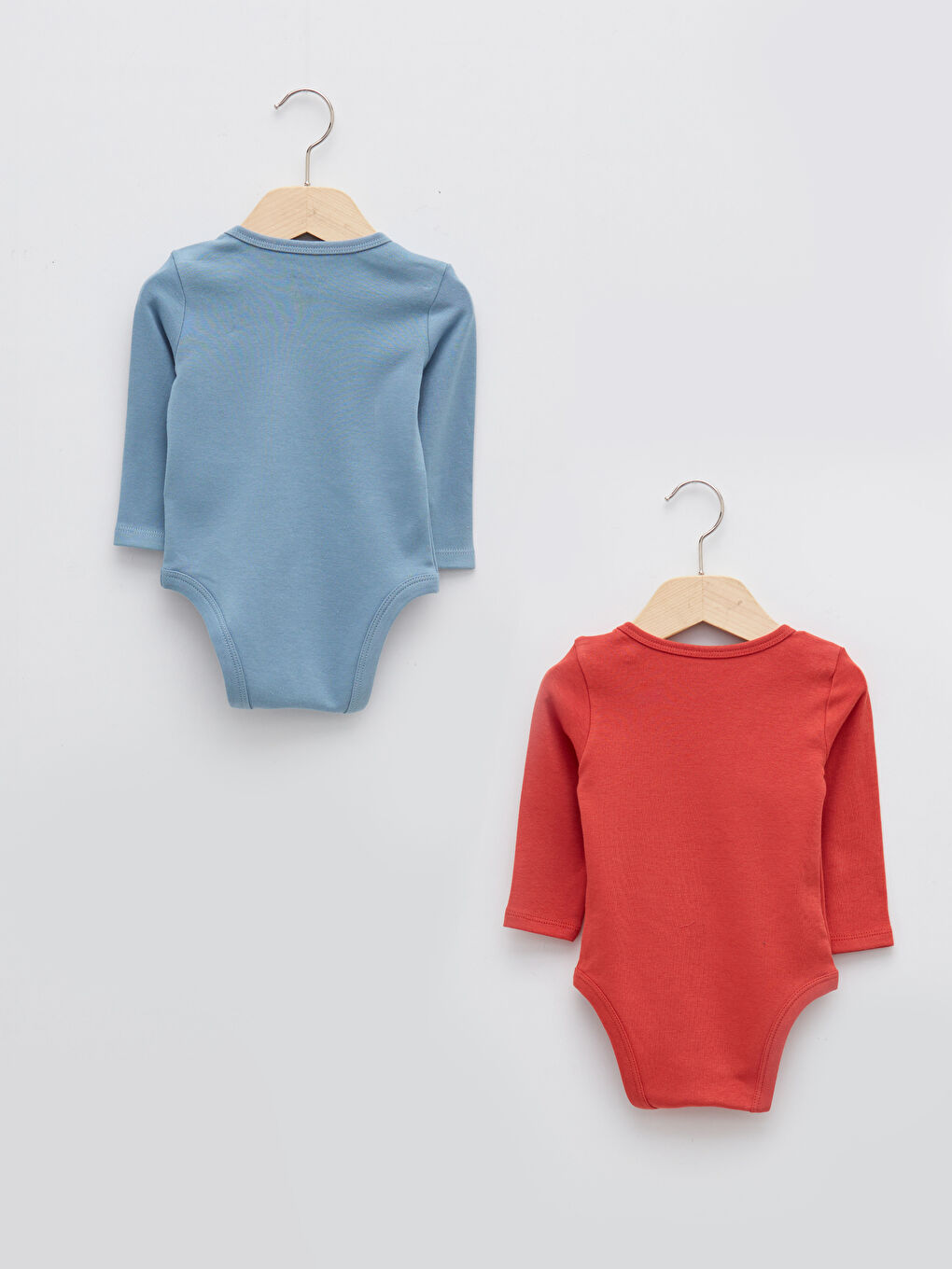 Body Bébé Garçon Imprimé en Coton à Manches Longues et Col Rond avec Entrejambe à Boutons-Pression Lot de 2-1