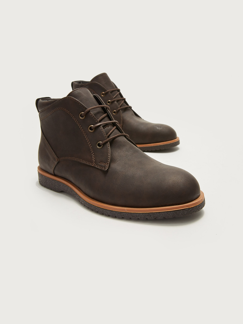 Bottes À Lacets Pour Hommes-2