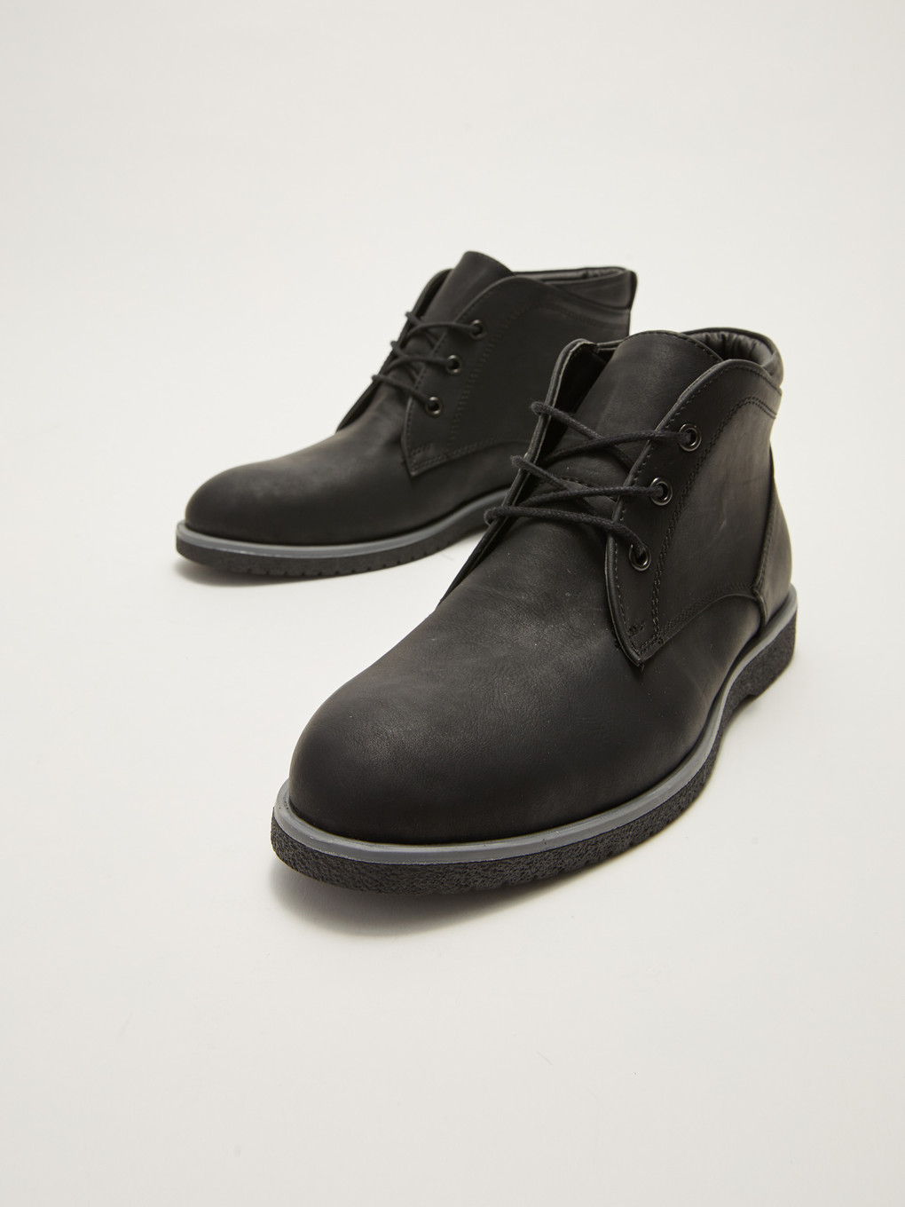 Bottes À Lacets Pour Hommes-2
