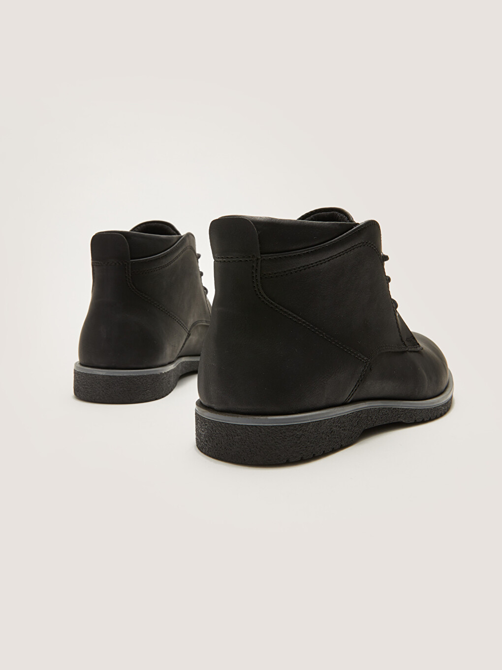 Bottes À Lacets Pour Hommes-4
