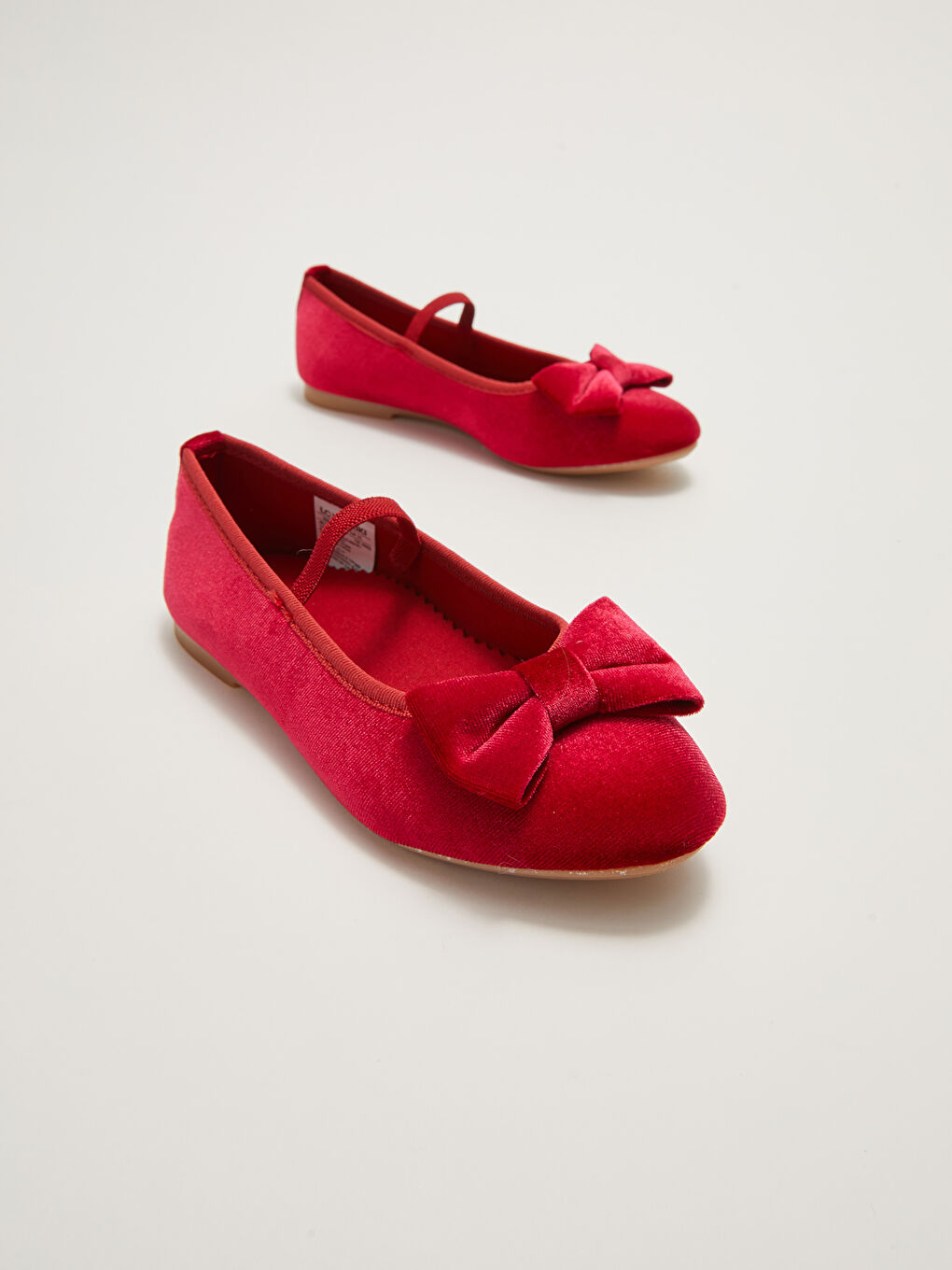 Balerini Fete cu Elastic și Detaliu Fundă-2