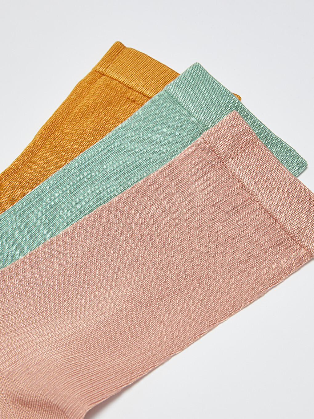 Women's Plain Ankle Socks 3-packs-2
