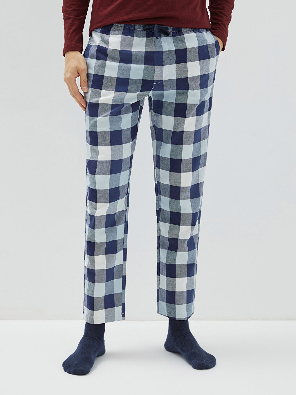 LC WAIKIKI Regular Fit Plaid Men's Pyjama Bottoms -W1DJ87Z8-LSJ