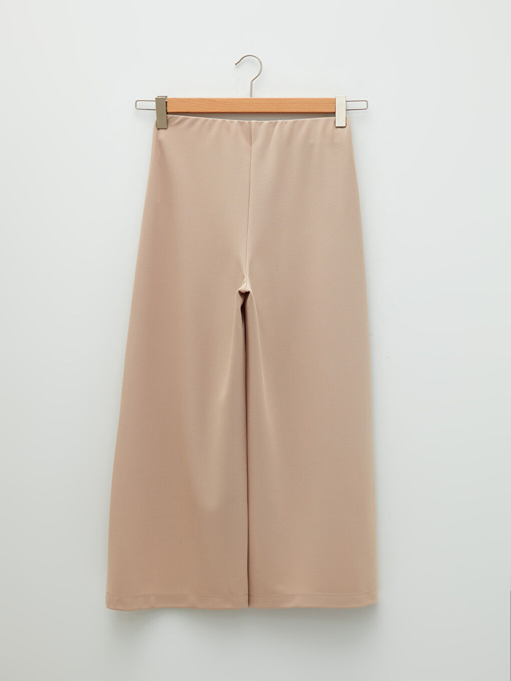 Comfortable Fit Wide Leg Crepe Women's Palazzo Pants-5