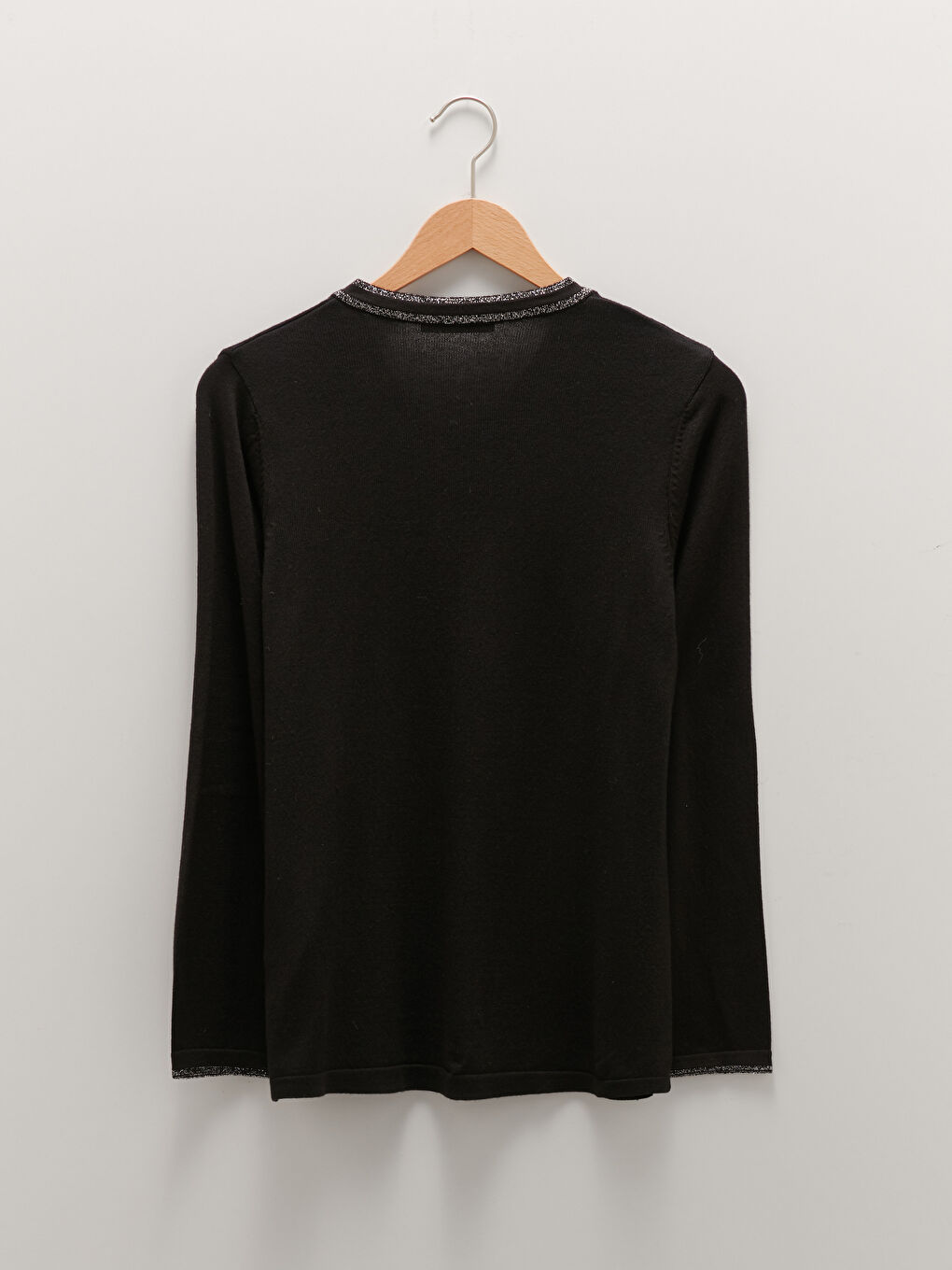 Žena CRNA Džemper -6