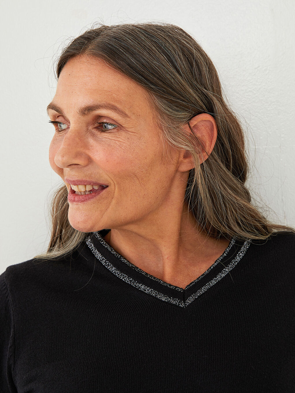 Žena CRNA Džemper -2