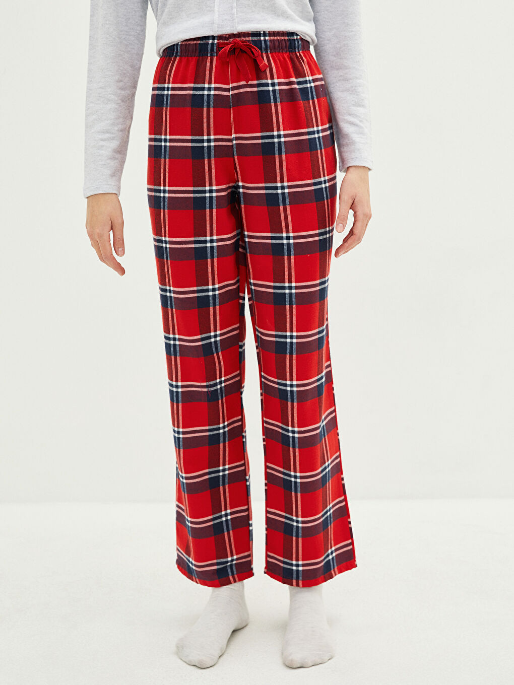LC Waikiki Elasticated Waist Christmas Themed Women's Pyjama Bottoms -W1DK84Z8-LPA