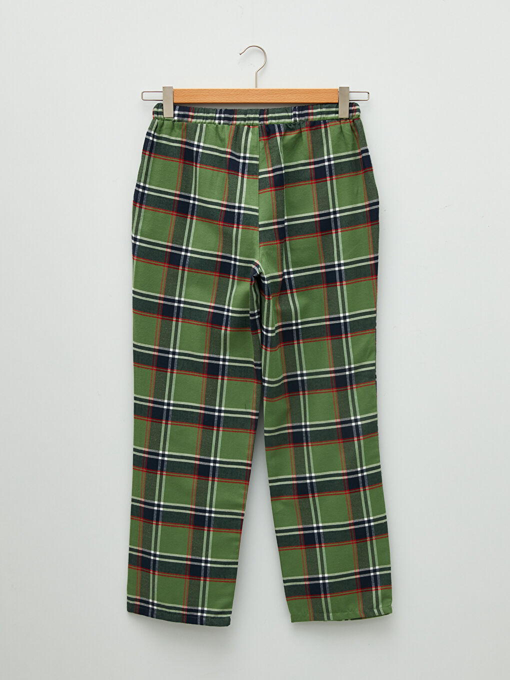 Elasticated Waist Plaid Women's Pyjama Bottoms -W1DK87Z8-LM7