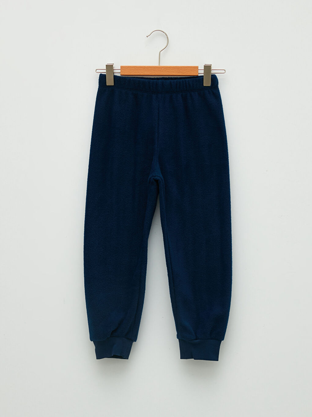 Lacivert Beli Lastikli Basic Polar Erkek Çocuk Pijama Alt