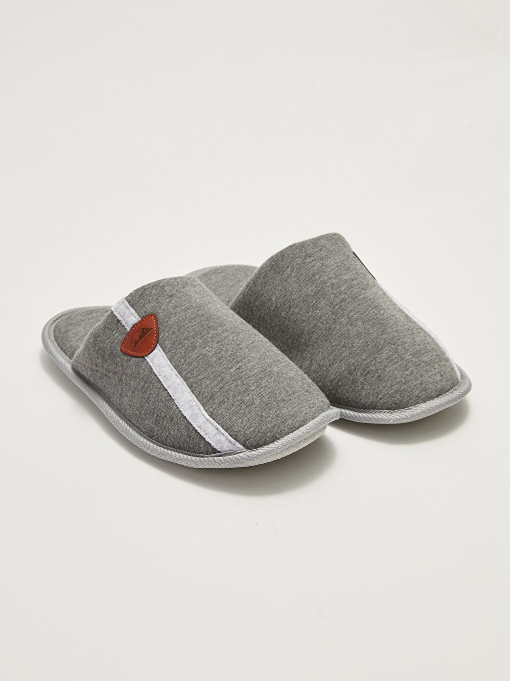 Antrasit Önü Kapalı Erkek Ev Terliği