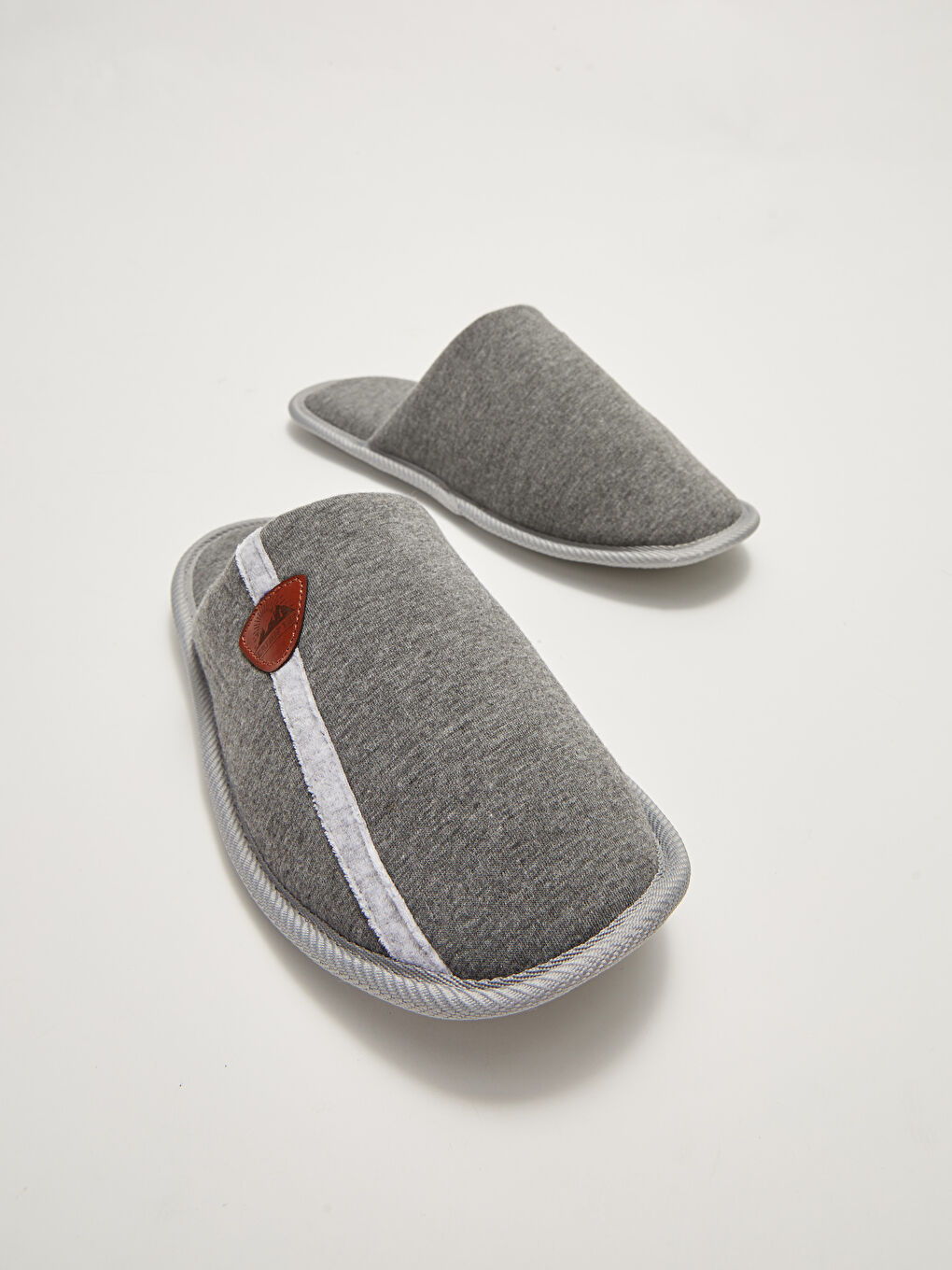 Antrasit Önü Kapalı Erkek Ev Terliği-2