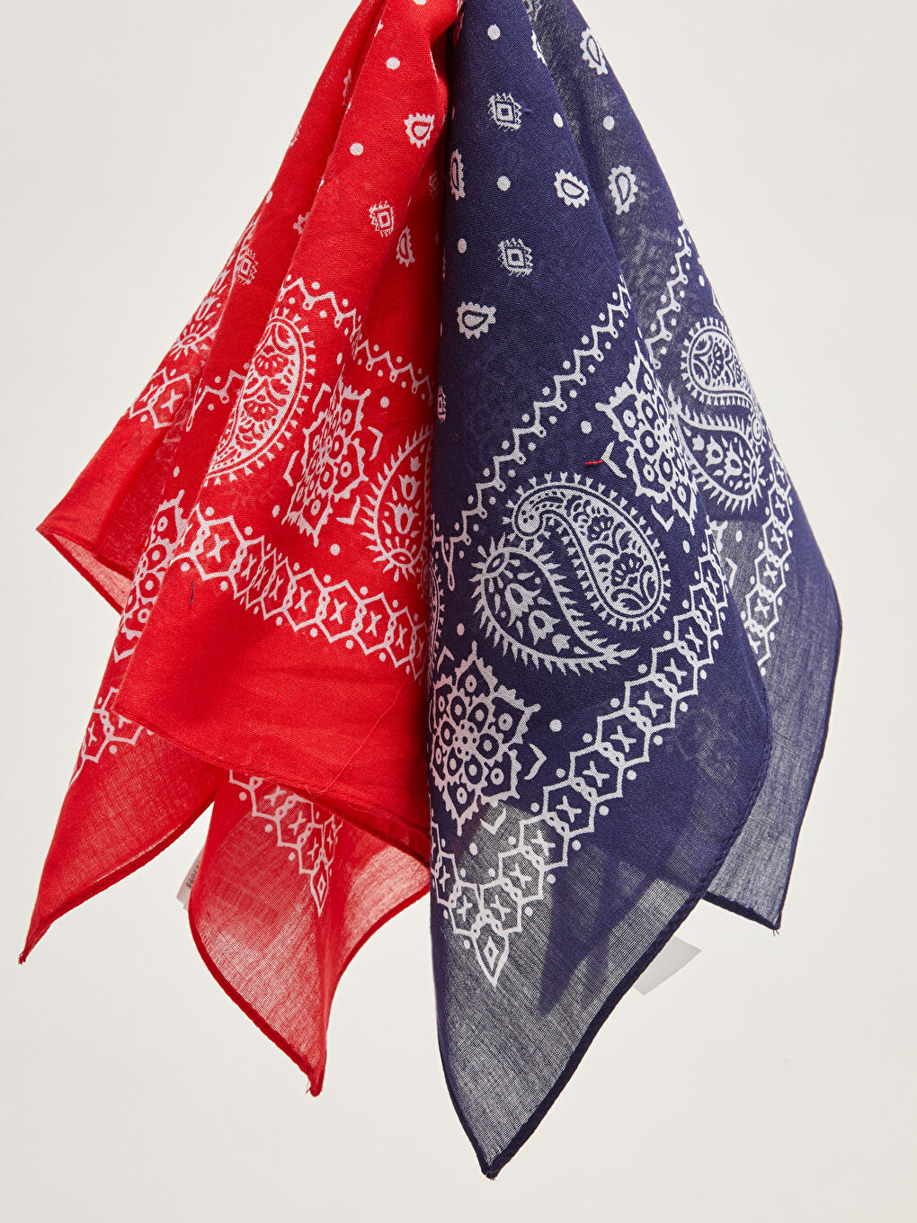 LCW ACCESSORIES Paisley Patterned Women's Bandana 2-Pack -W1DL24Z8-GYE