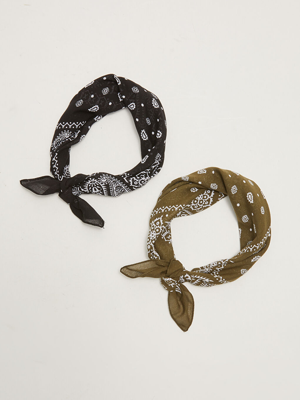 باندانا للسيدات بنقشة بيزلي - مجموعتين-2