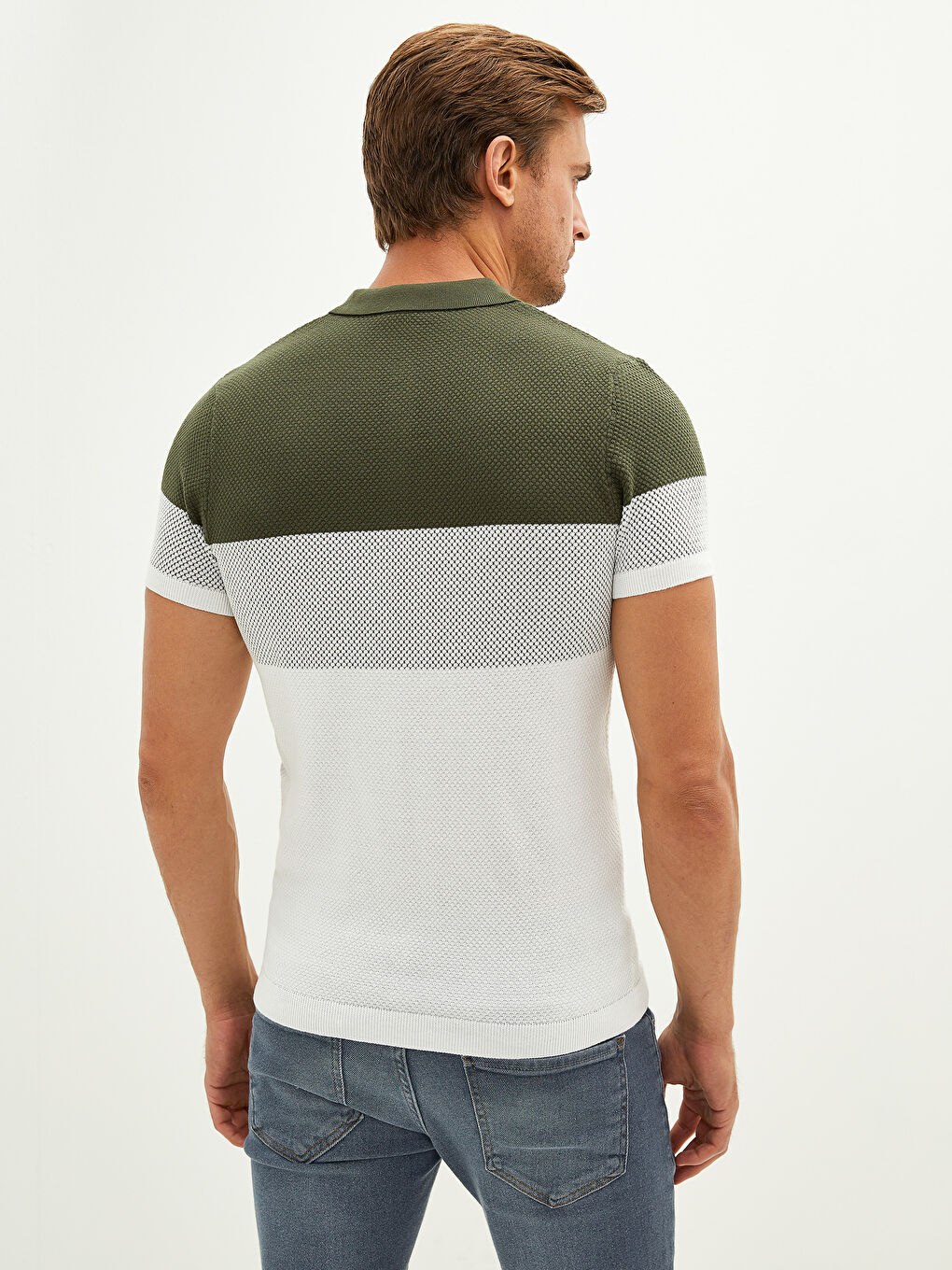 T-shirt KAKI Homme-4