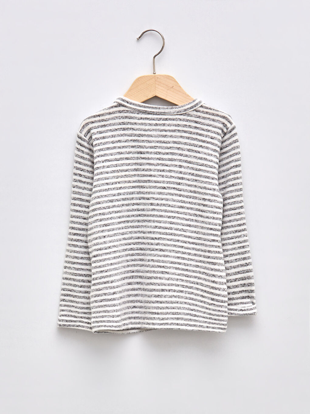 LCW baby Crew Neck Long Sleeve Baby Boys' T-Shirt -W1DM55Z1-LE0