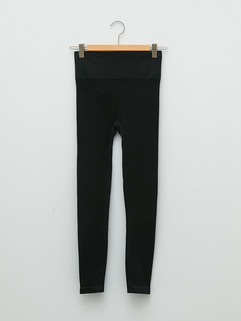 Siyah Beli Lastikli Düz İçlik-6