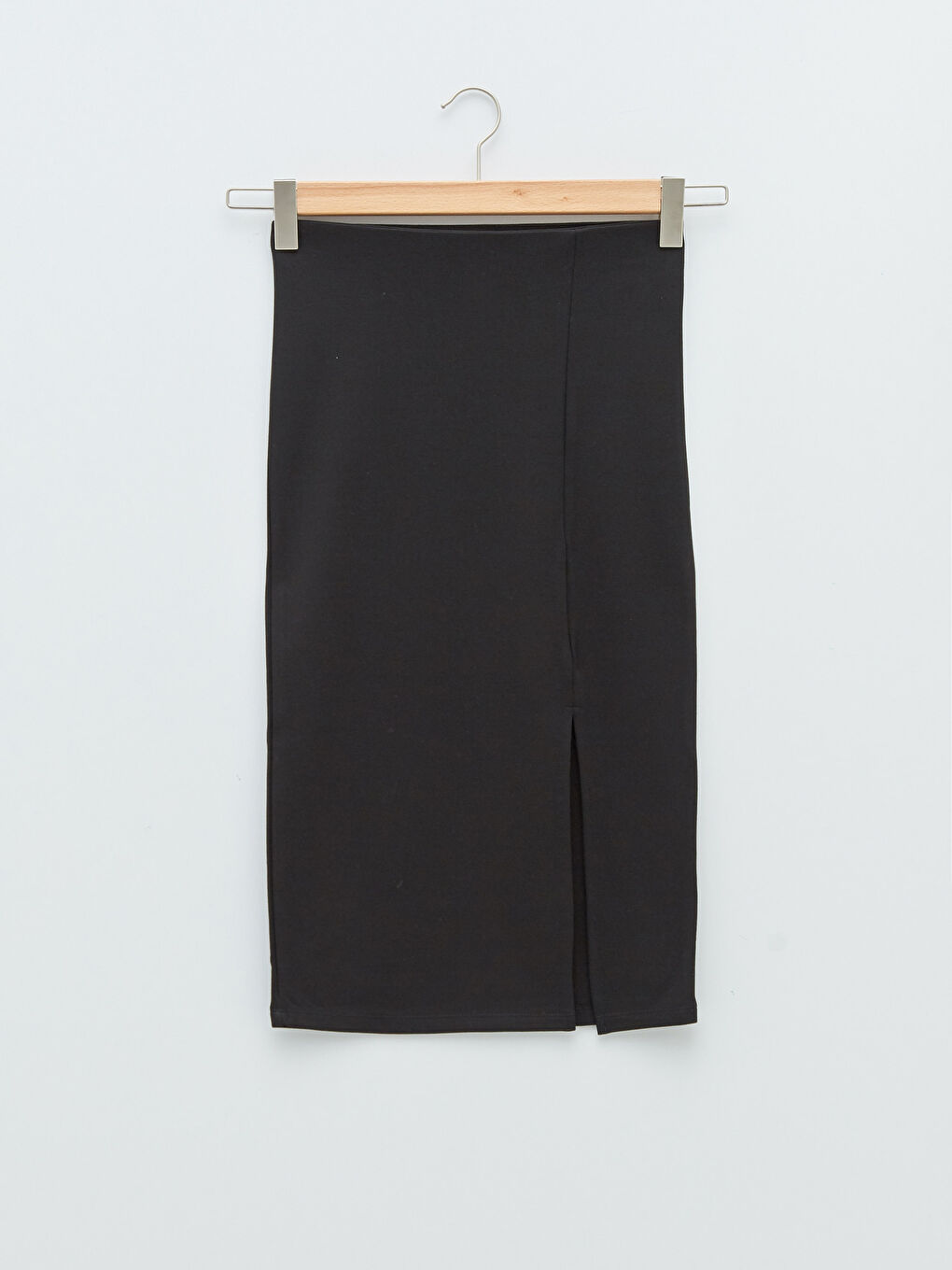 LCW Vision Jupe Droite à Fente avec Taille Élastique pour Femmes-6