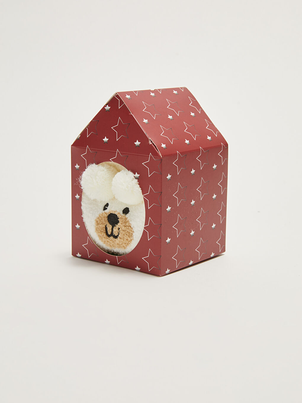 3D-Tierfigur Rutschfeste Sohle Homewear-Socken für Damen-1