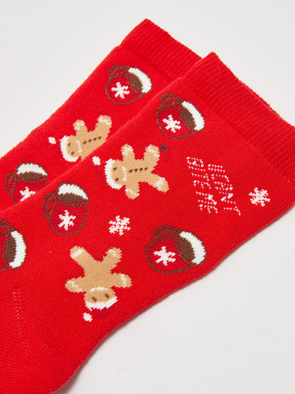 جوارب للكاحل بطابع عيد الميلاد للسيدات-2