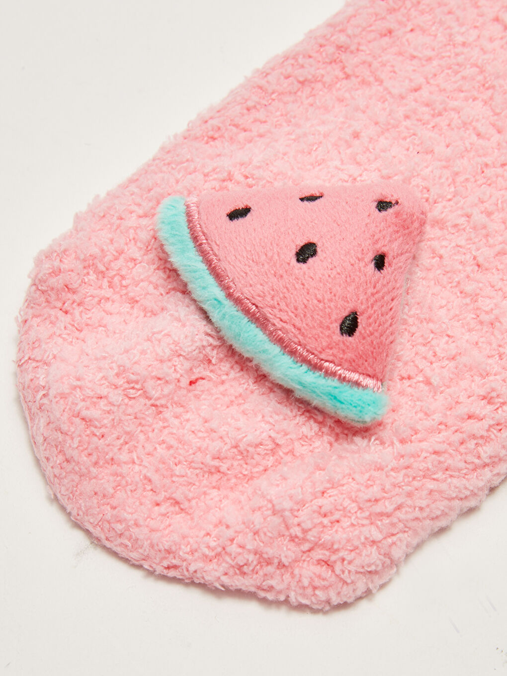 Chaussettes de Maison pour Femmes à Motif Pastèque 3D et Semelle Antidérapante-2