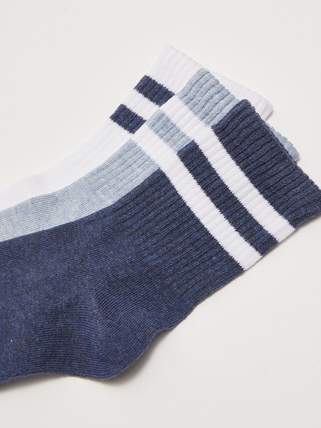 Striped Women's Ankle Socks 3-packs-2