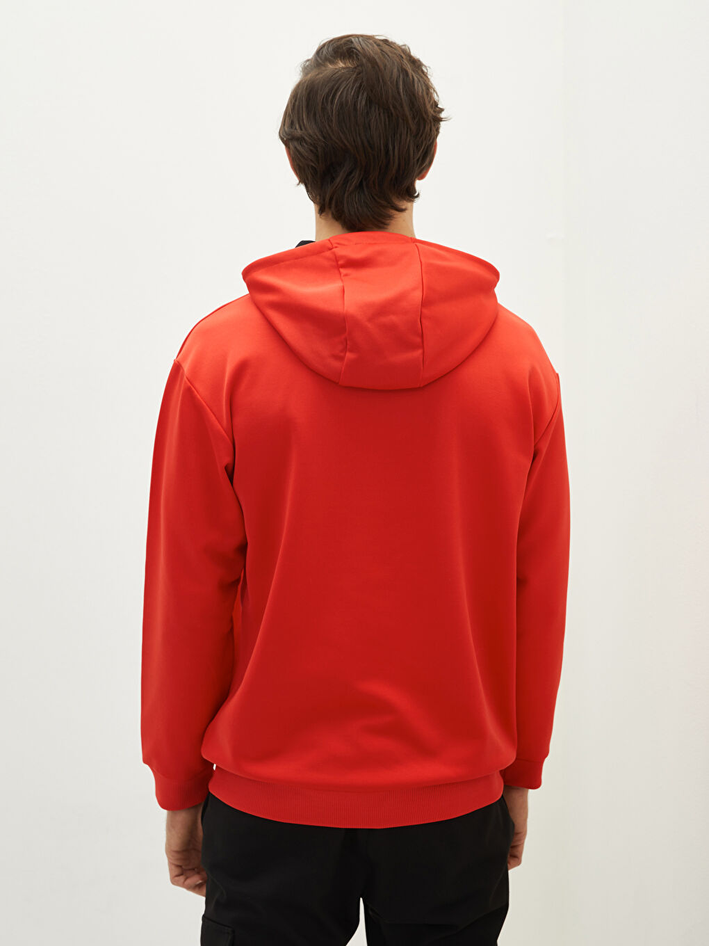 Long Sleeve Printed Men's Hoodie-4