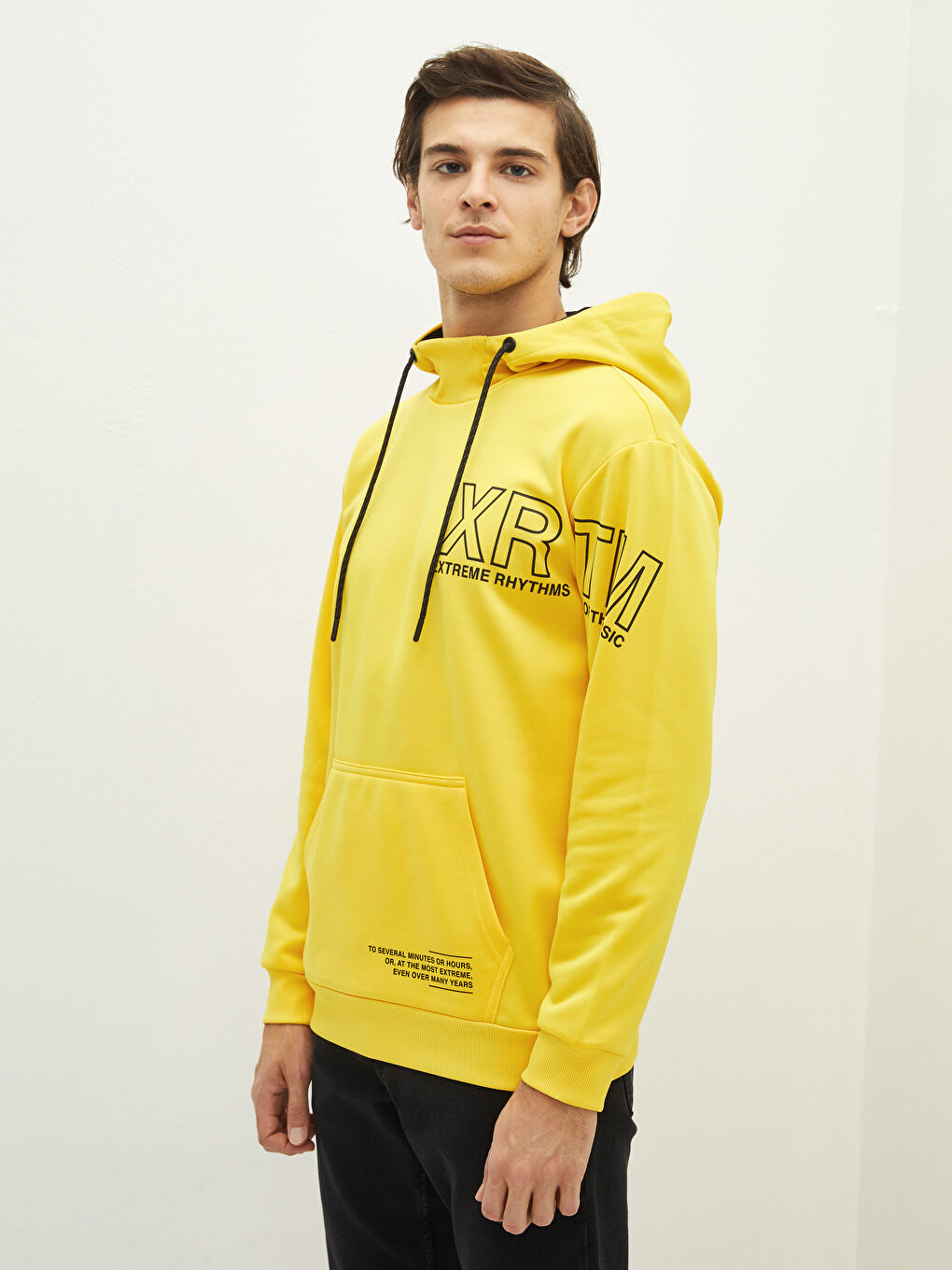 XSIDE Long Sleeve Printed Men's Hoodie -W1DQ97Z8-PNQ - LC