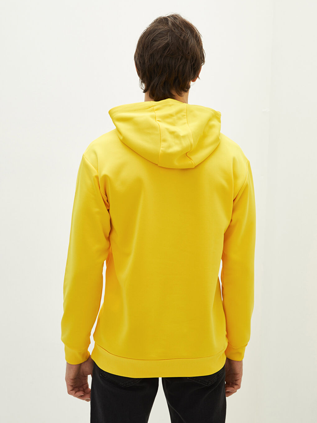 Long Sleeve Printed Men's Hoodie-4