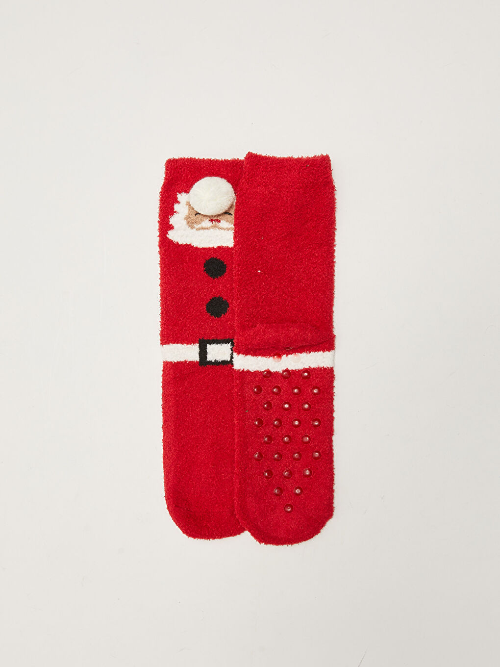 LCW DREAM Weihnachtliche Damen Home Socken mit Rutschfester Sohle -W1DR17Z8-HBH