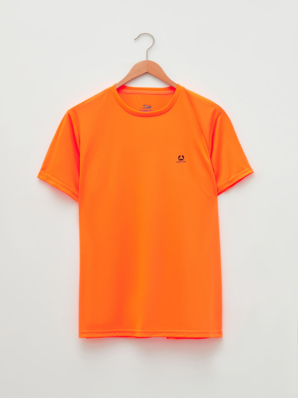 تيشيرت رياضي كم قصير بياقة دائرية للرجال-6