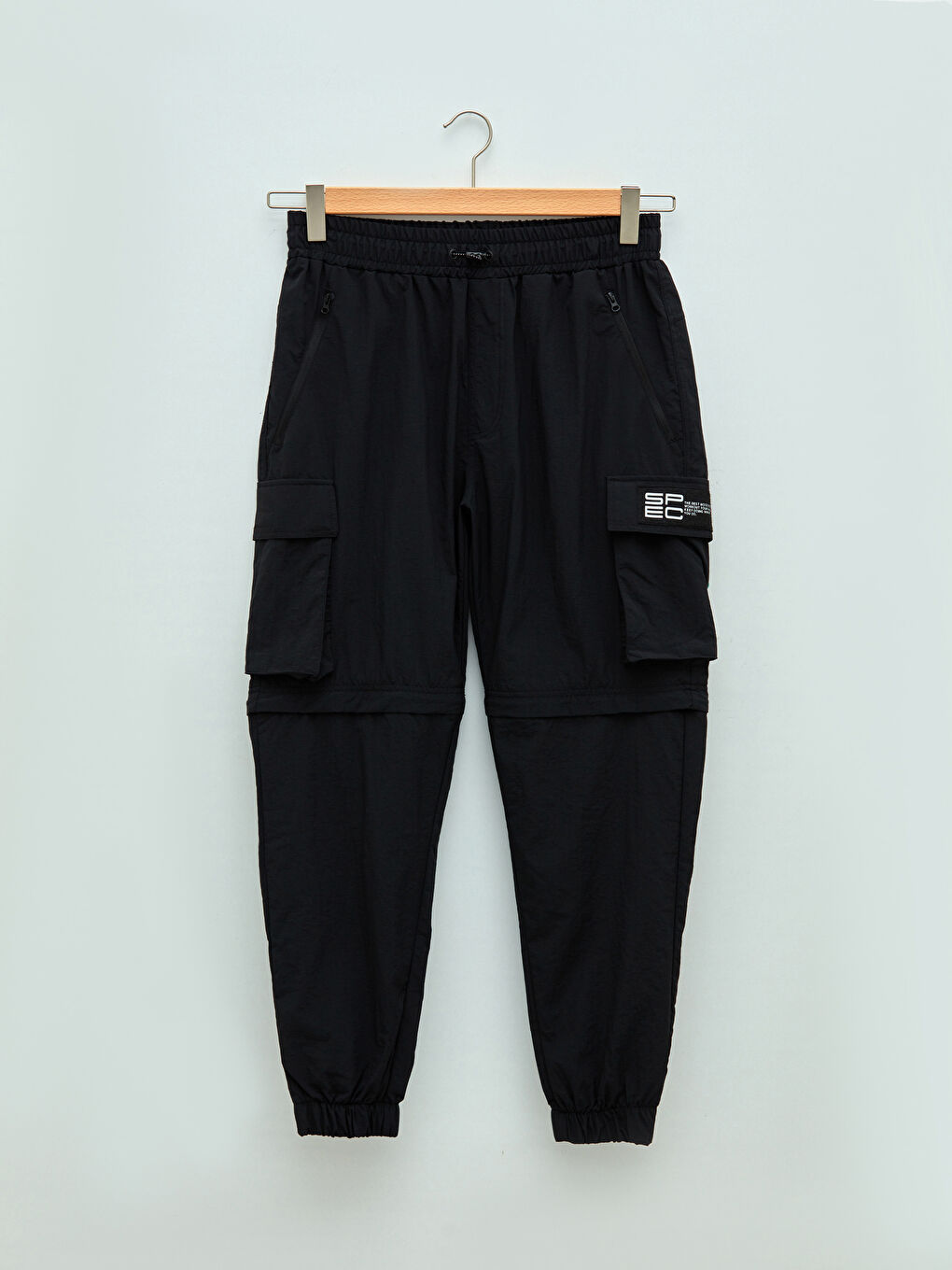 Siyah Slim Fit Erkek Spor Jogger Eşofman Altı-5