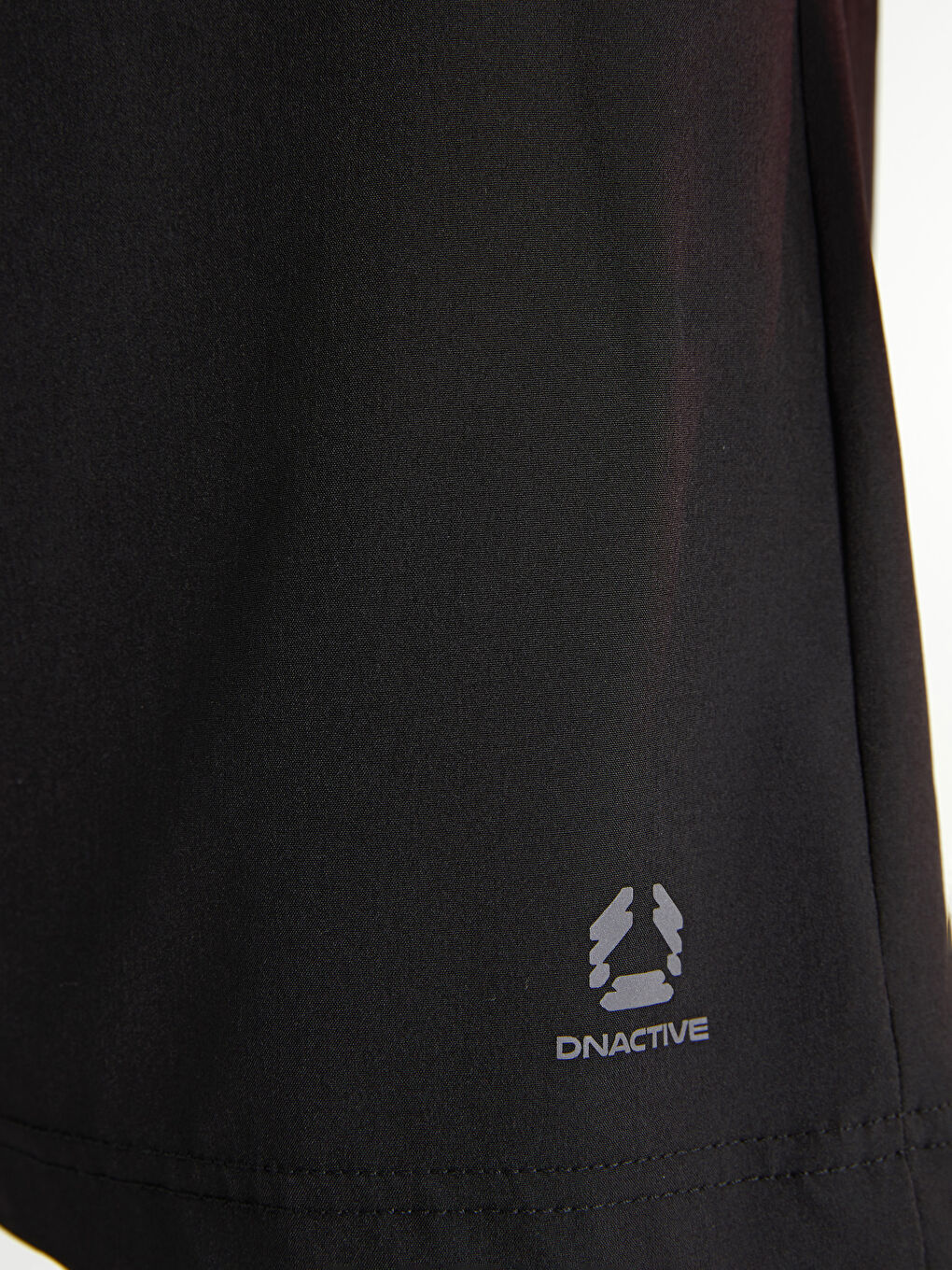 Siyah Standart Kalıp Aktif Spor Erkek Taytlı Kısa Şort-3