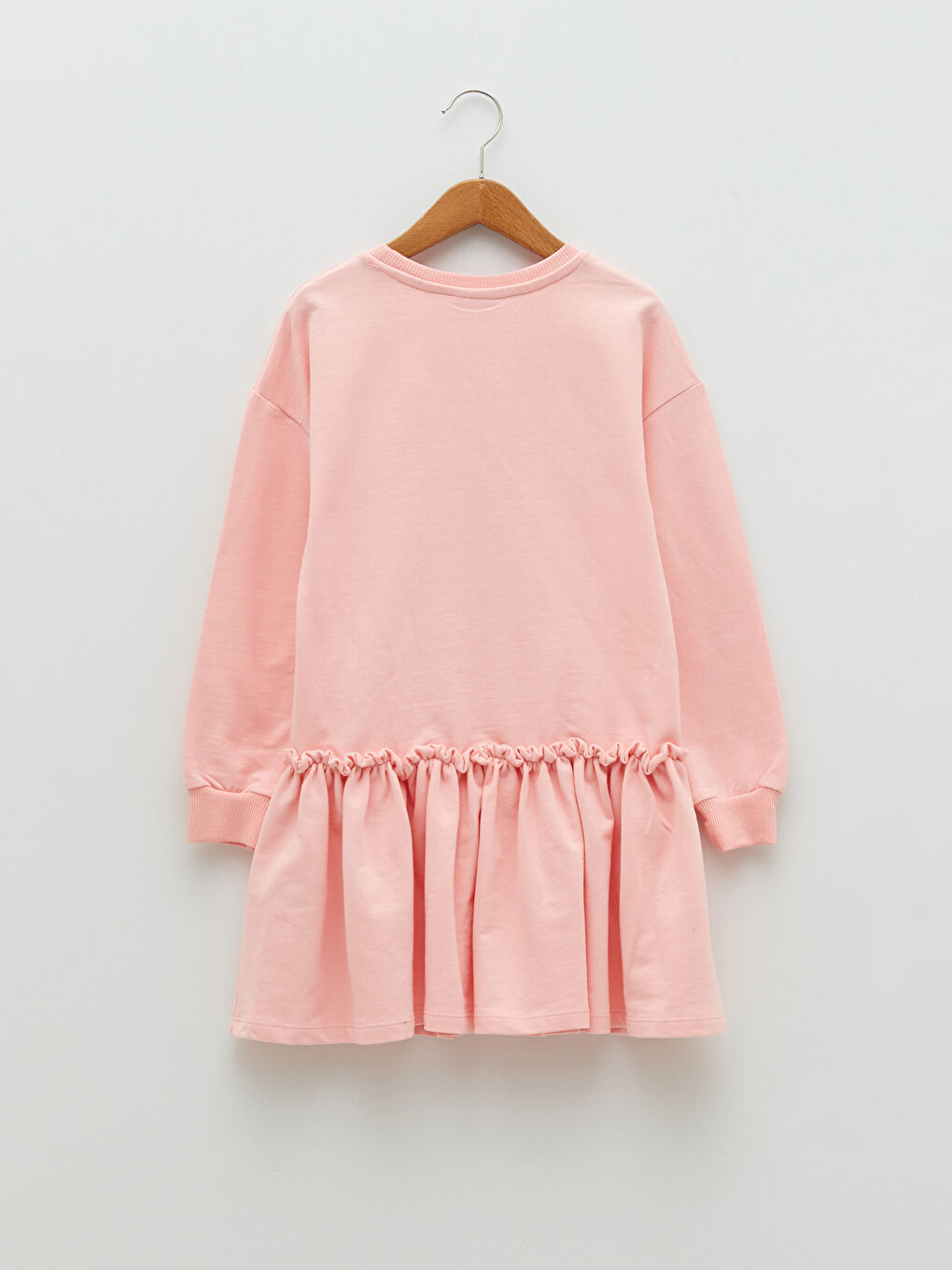 LCW Kids Crew Neck Two Way Sequined Long Sleeve Girls' Dress -W1DS56Z4-G21