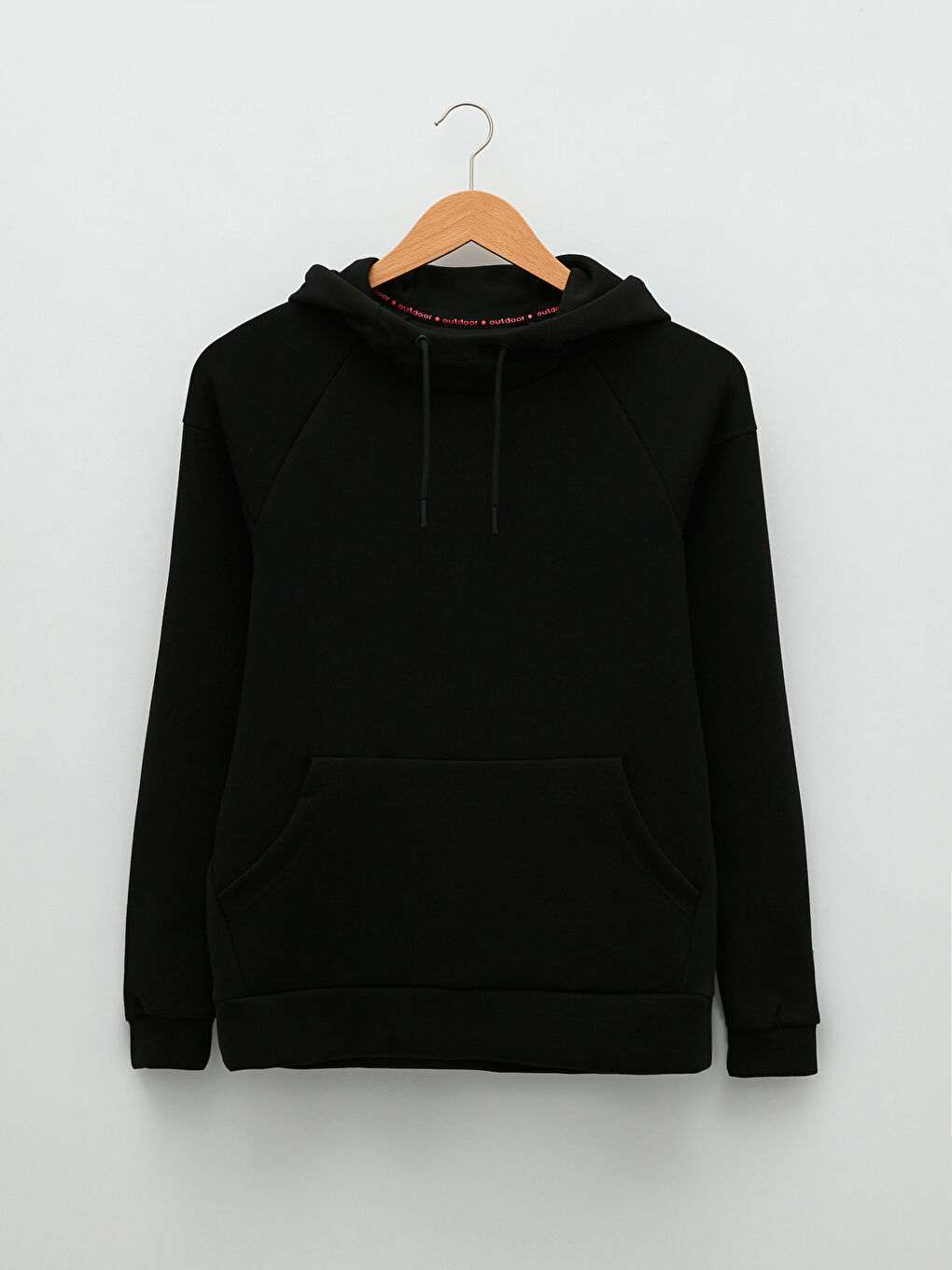 LCW OUTDOOR Siyah Uzun Kollu Erkek Hoodie - 6