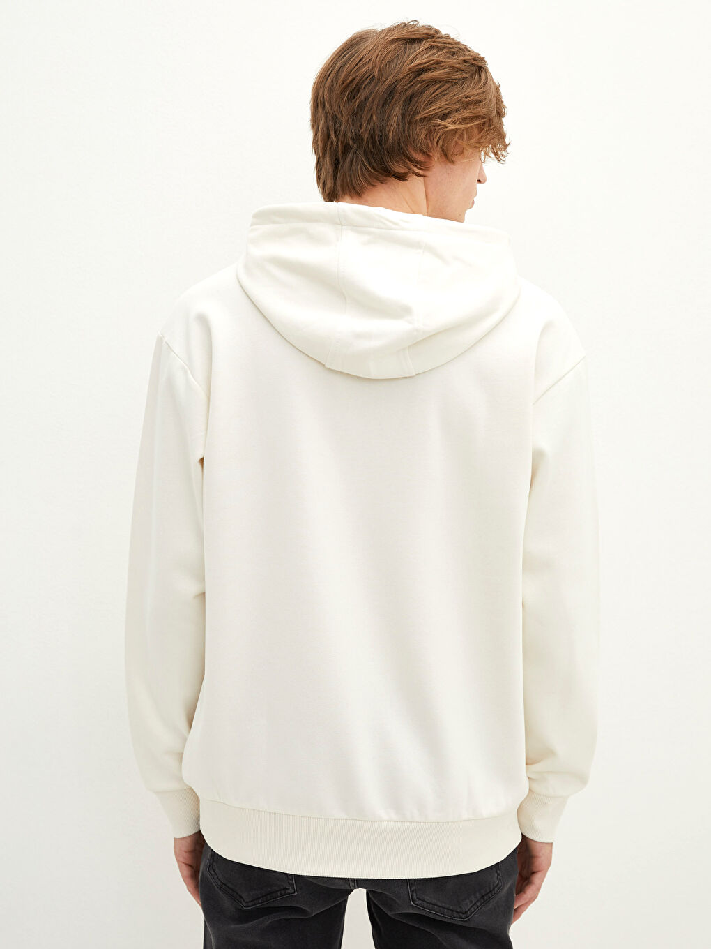 Long Sleeve Printed Men's Thick Hoodie-6