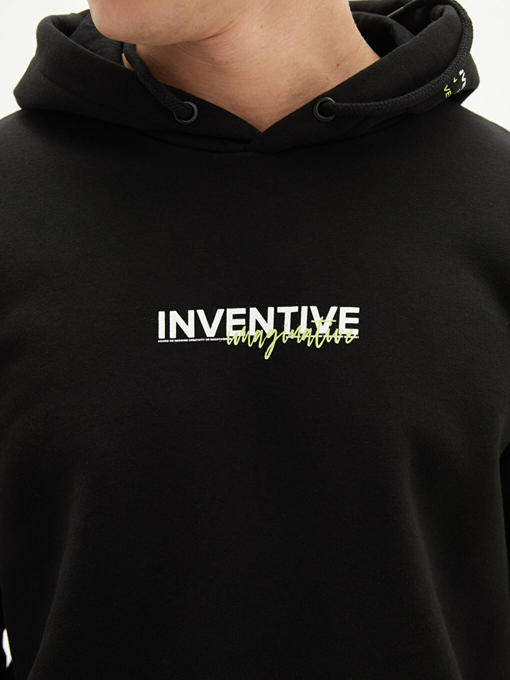 Long Sleeve Printed Thick Men's Thick Hoodie-3