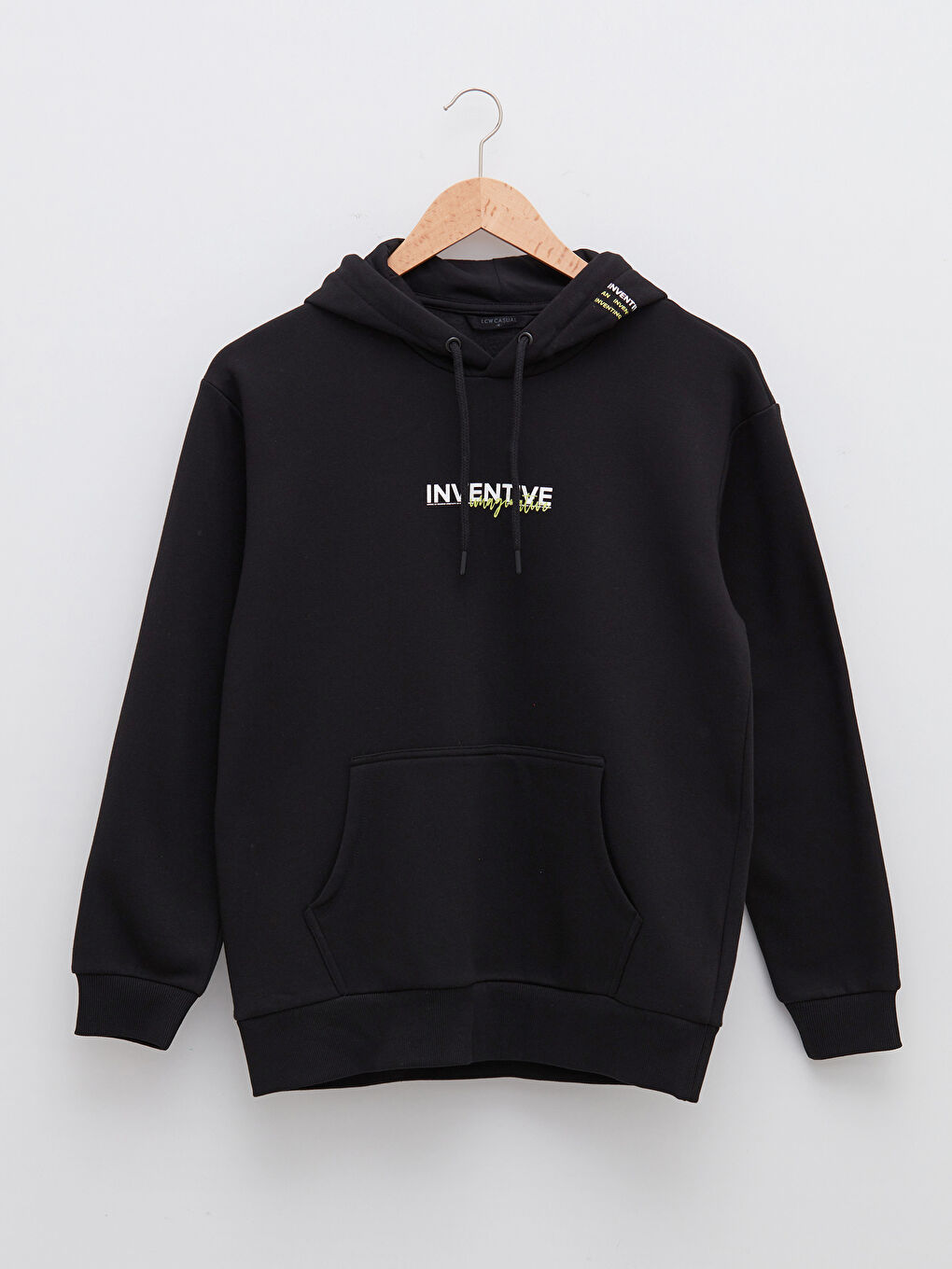 Long Sleeve Printed Thick Men's Thick Hoodie-5