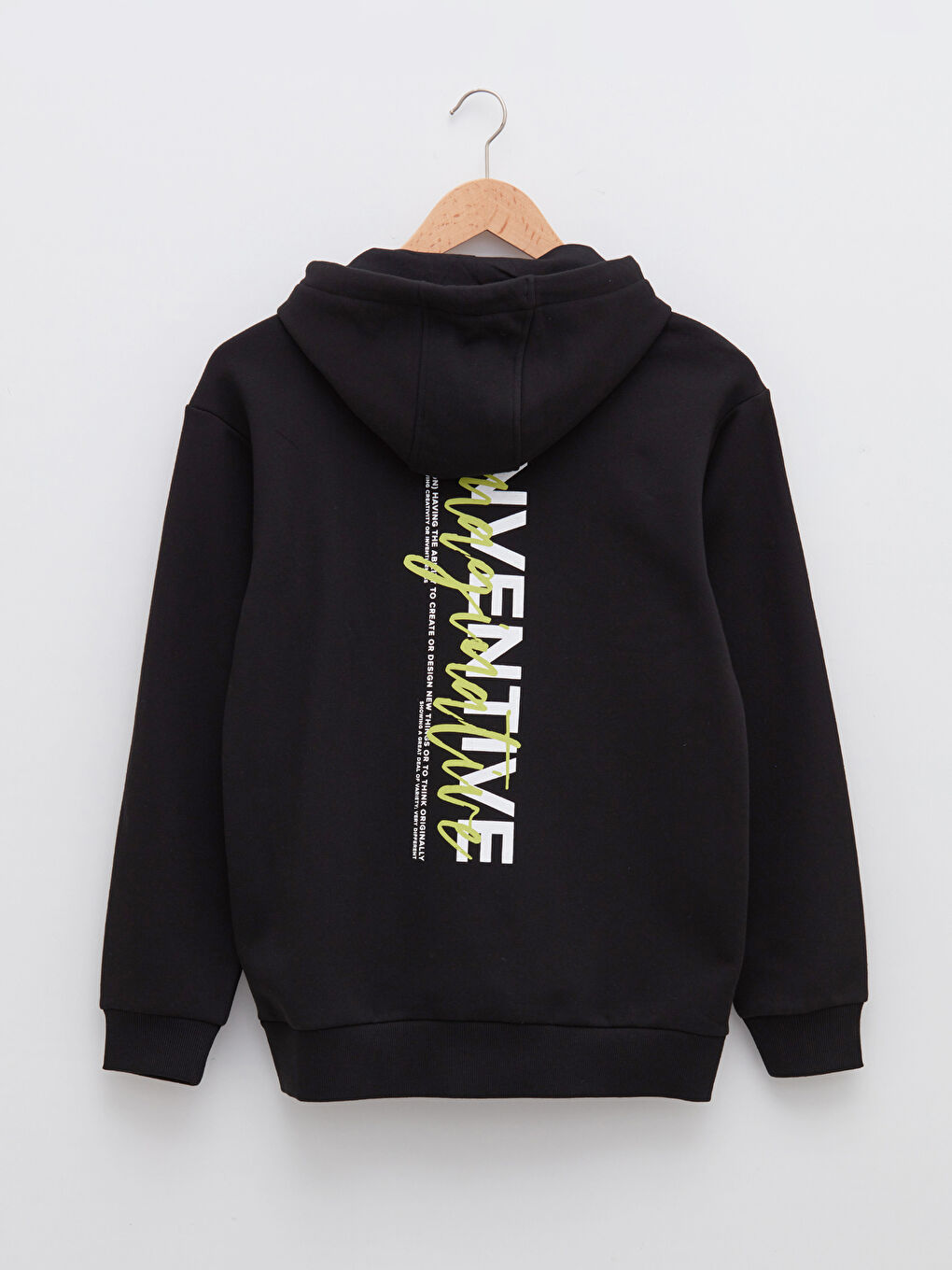 Long Sleeve Printed Thick Men's Thick Hoodie-6