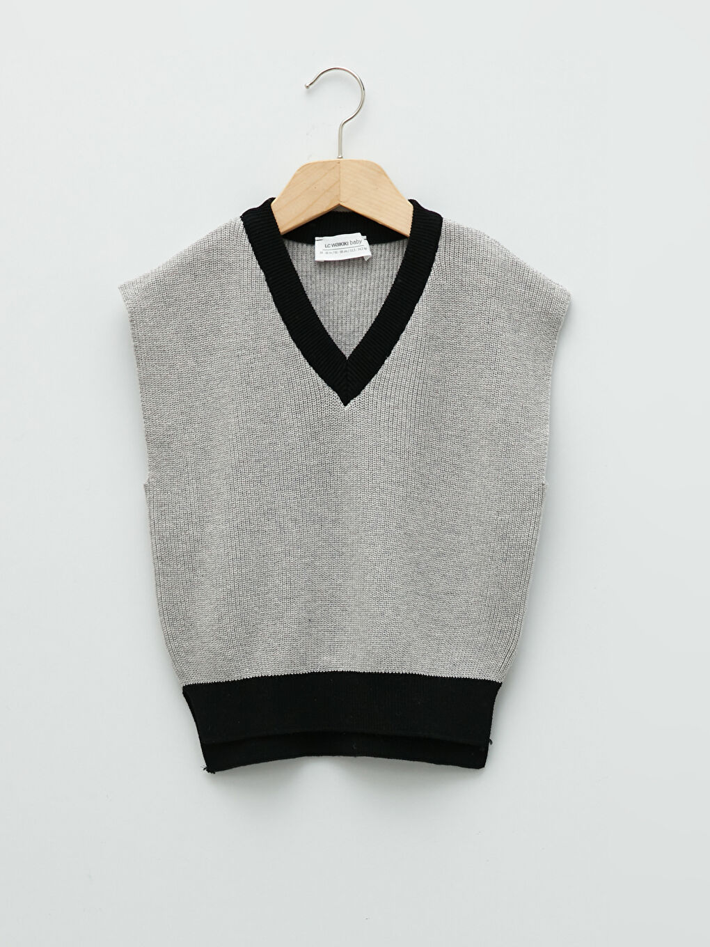 LCW baby V Neck Basic Baby Boy Knitwear Sweater -W1DT79Z1-LAL