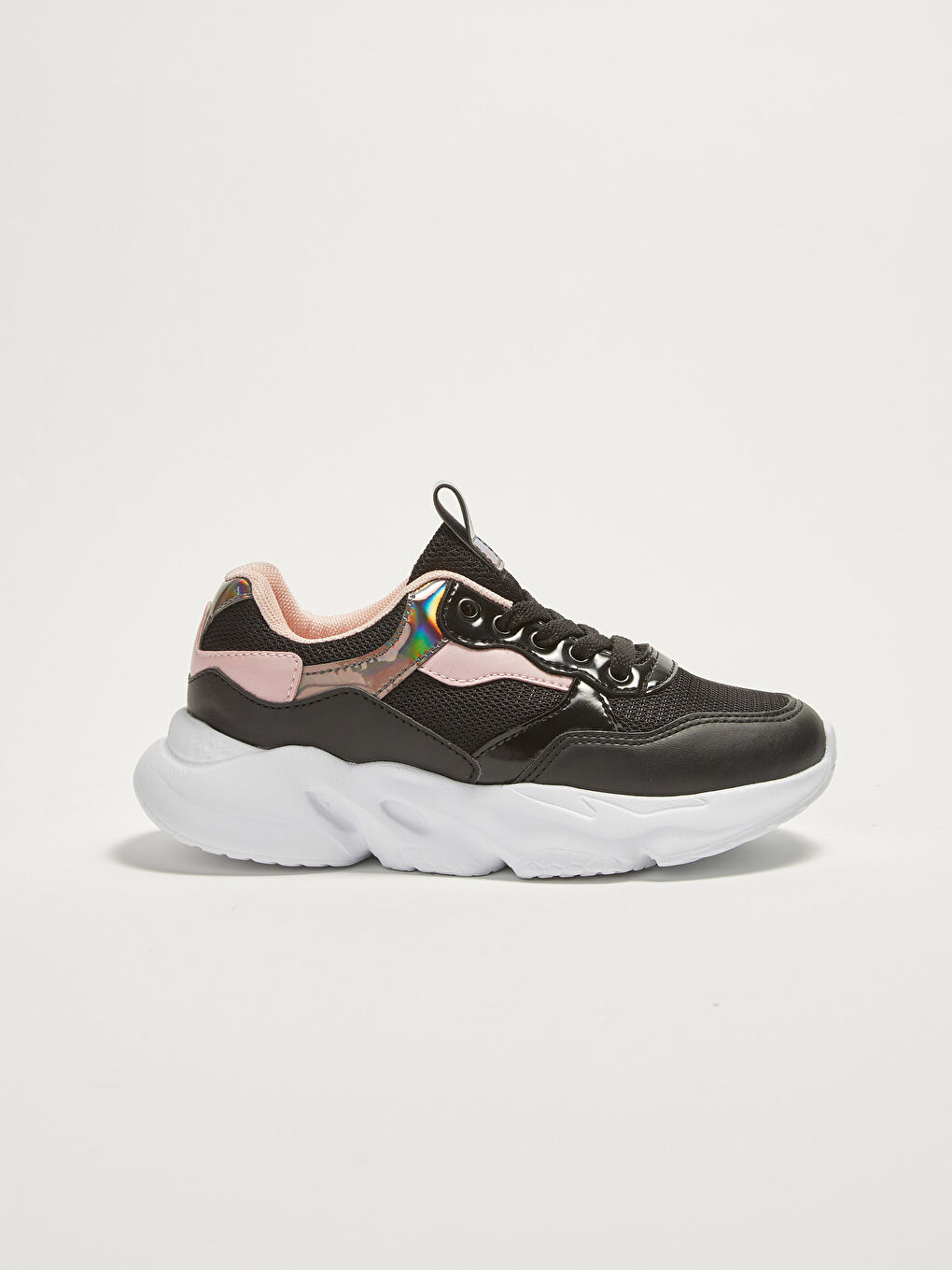 Торлы детальді қалың табанды қыздарға арналған спорттық аяқ киім-1