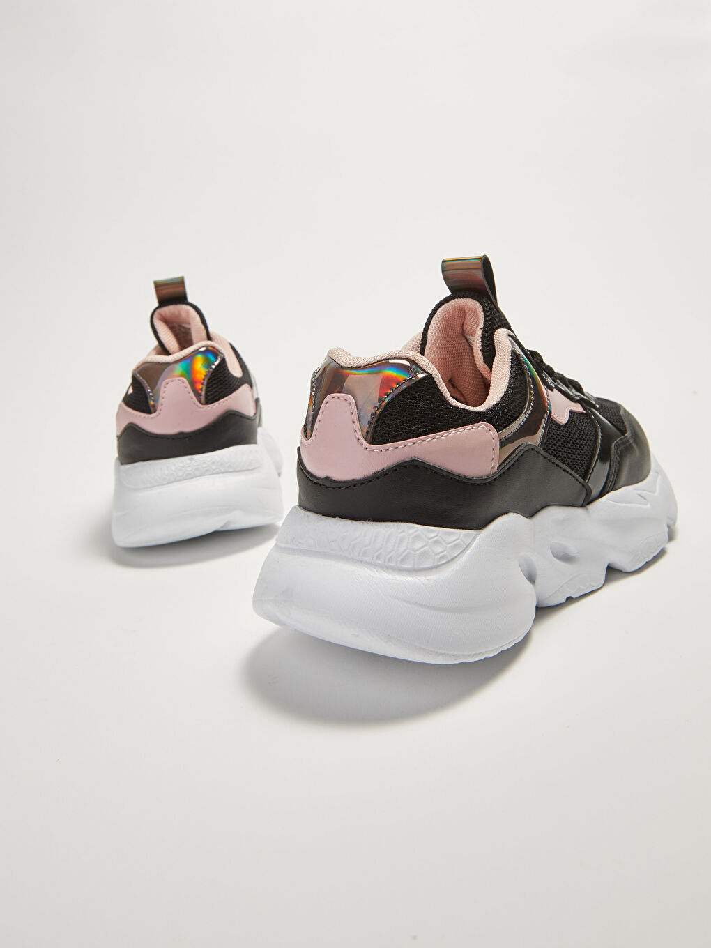 Торлы детальді қалың табанды қыздарға арналған спорттық аяқ киім-4