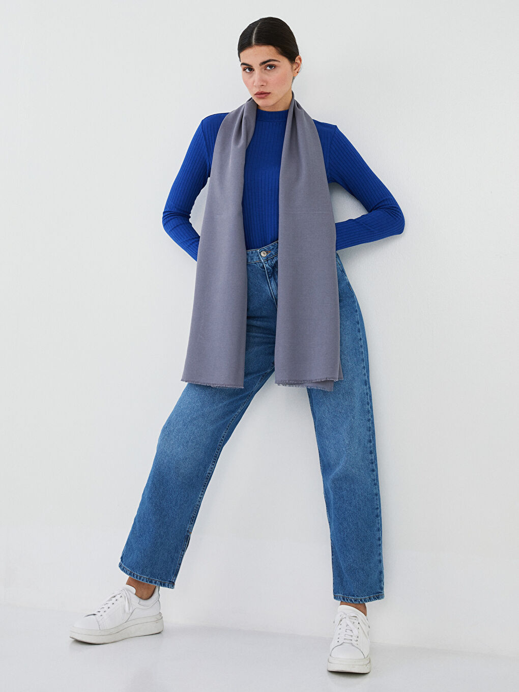 وشاح سادة للسيدات-1