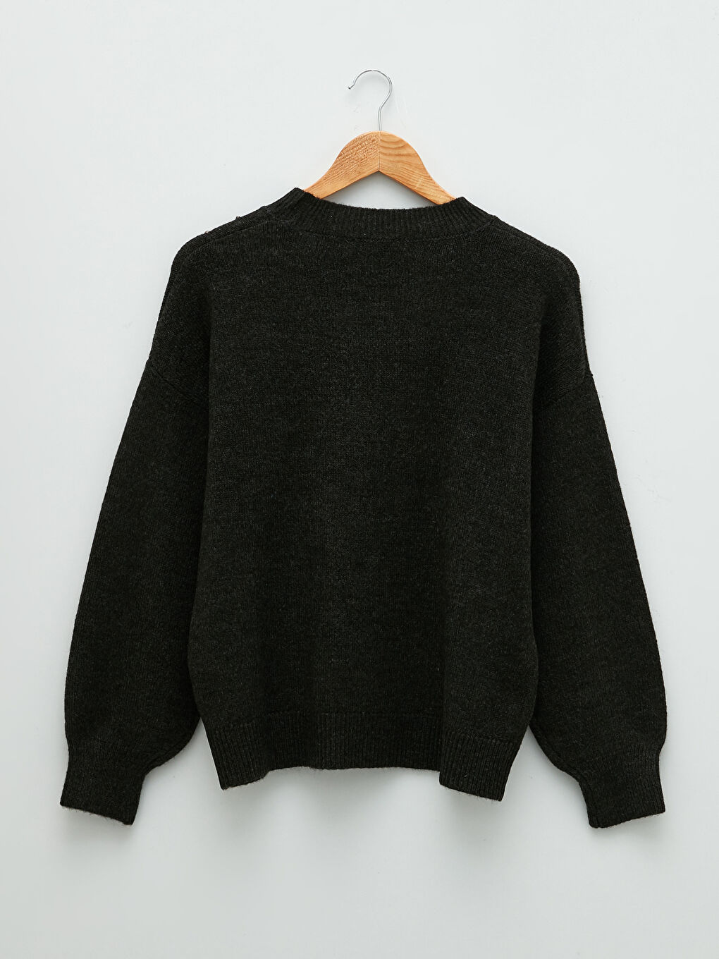 Crew Neck Embellished Women's Knitwear Sweater-8