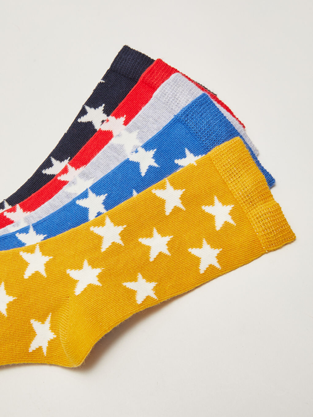 Karışık Desenli Erkek Çocuk Soket Çorap 5'li-2