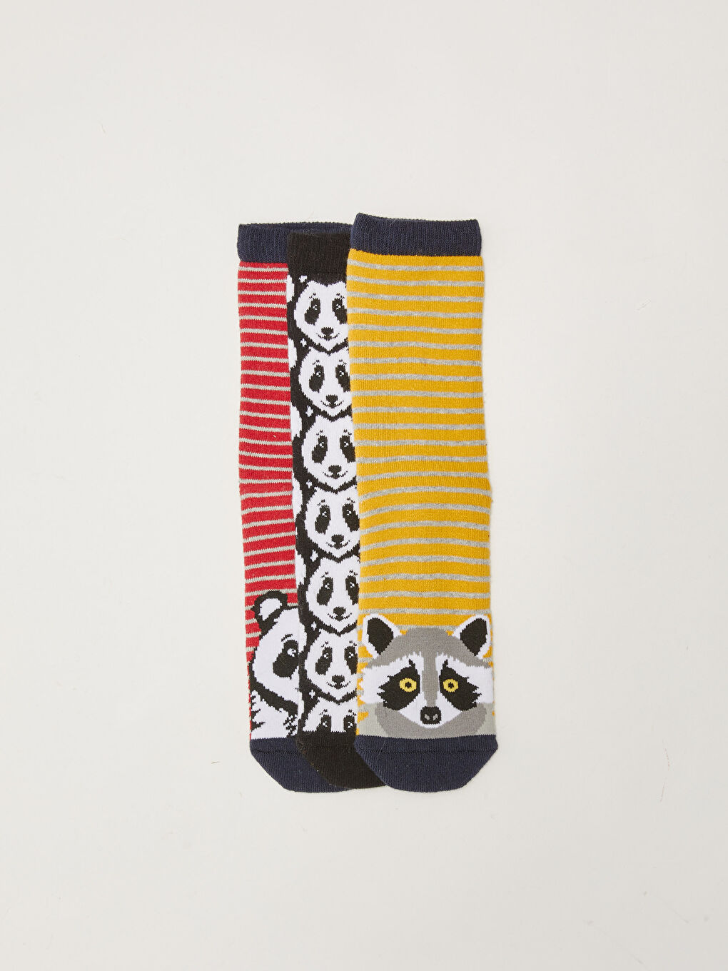 Patterned Boys Thick Terry Socks 3 Pack